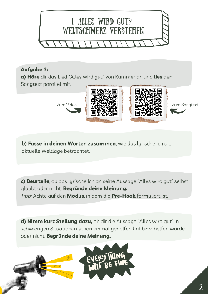 Alles wird gut? Weltschmerz verstehen