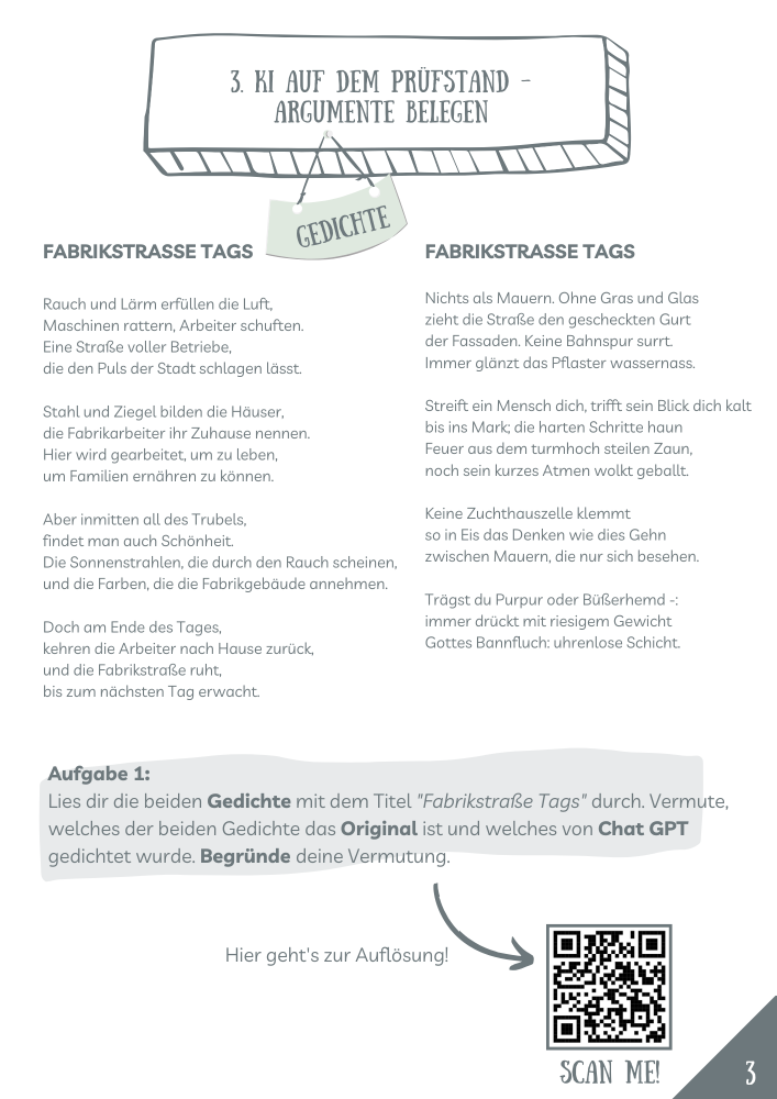KI auf dem Prüfstand - Argumente belegen