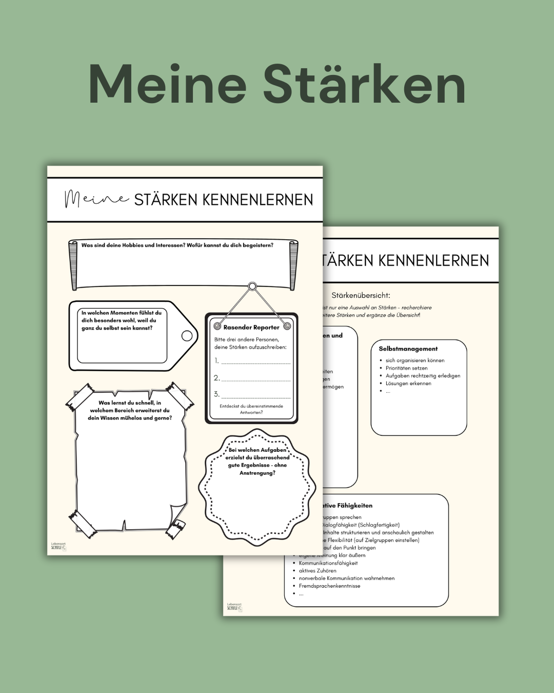 Lernposter: Das Beste aus der Schule herausholen