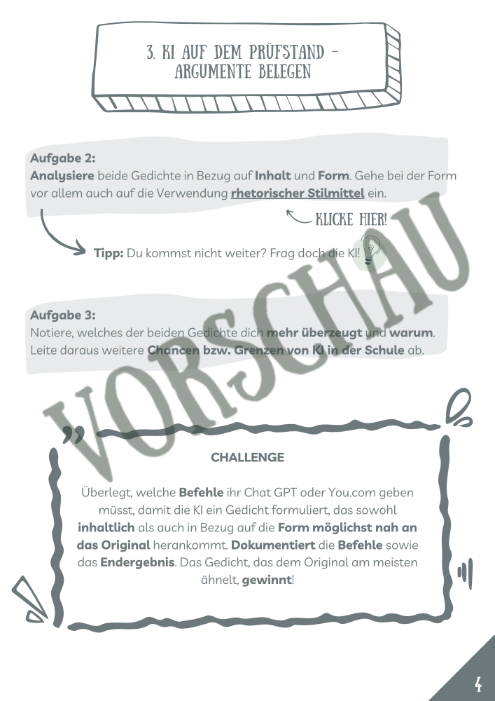 KI auf dem Prüfstand - Argumente belegen