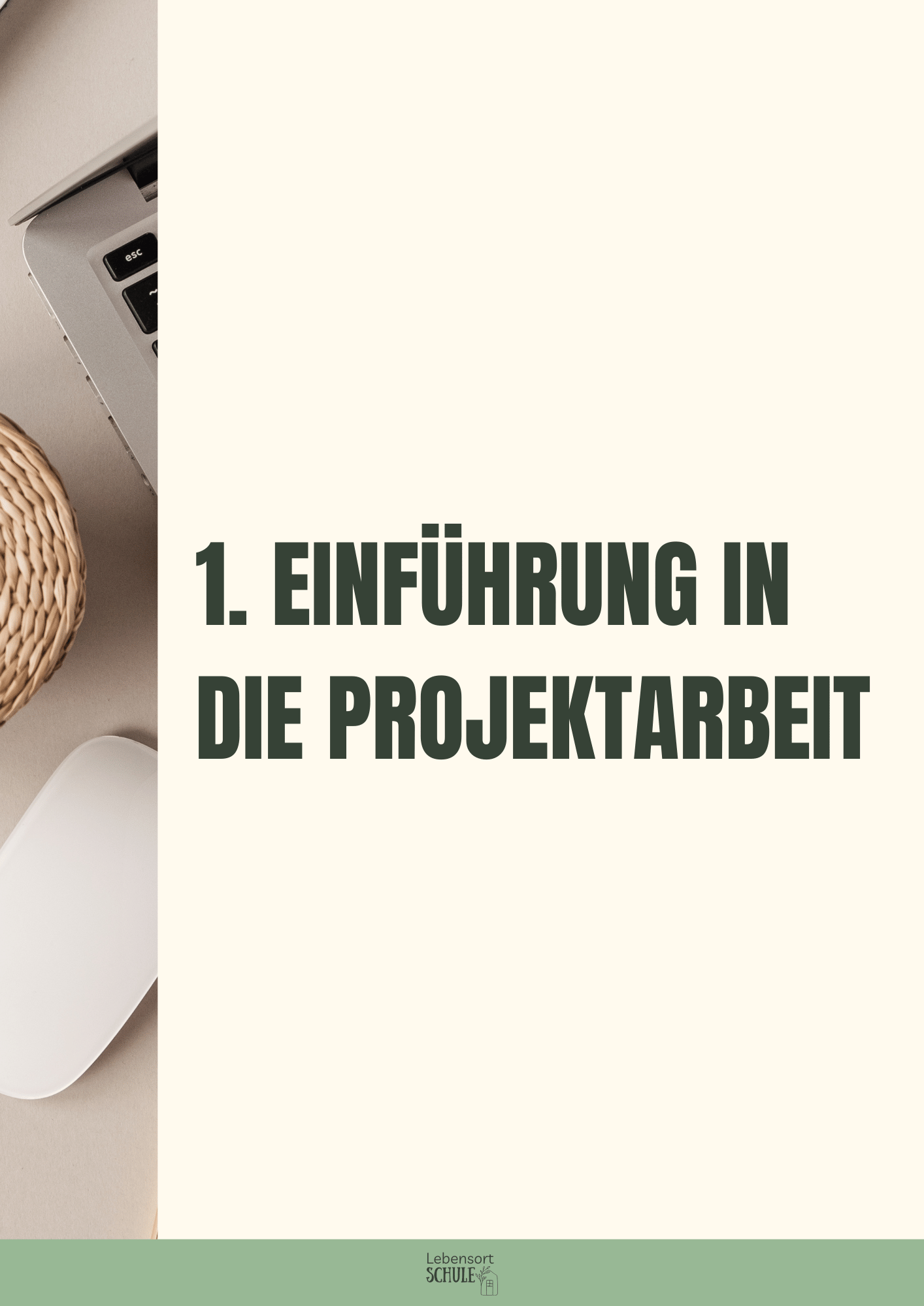 Praxisheft Projektarbeit: Einführung in die Projektarbeit