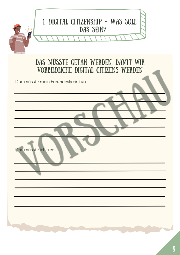 Projektheft: Digital Citizenship - Was ist das?