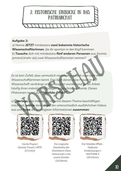 Patriarchat - Historische Einblicke