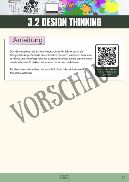 Praxisheft Projektarbeit: Design Thinking