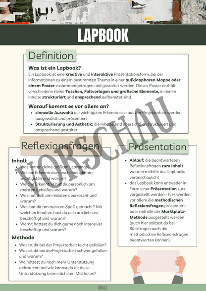 Praxisheft Projektarbeit: Lapbook