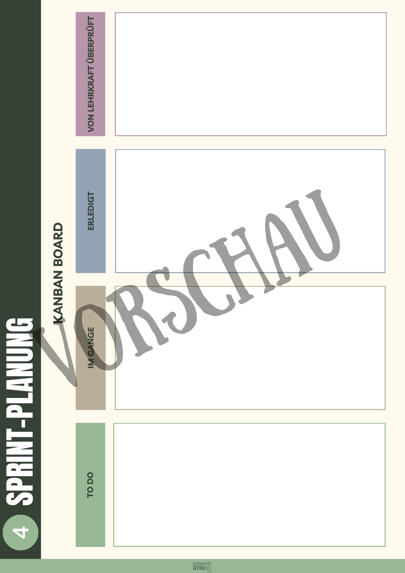 Praxisheft Projektarbeit: Kanban Board