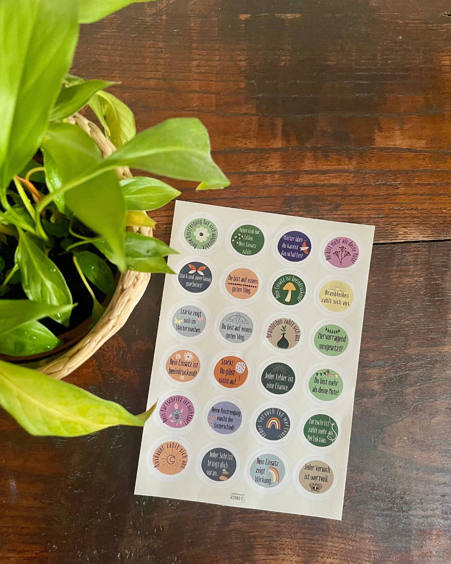 Growth Mindset Korrektur Sticker