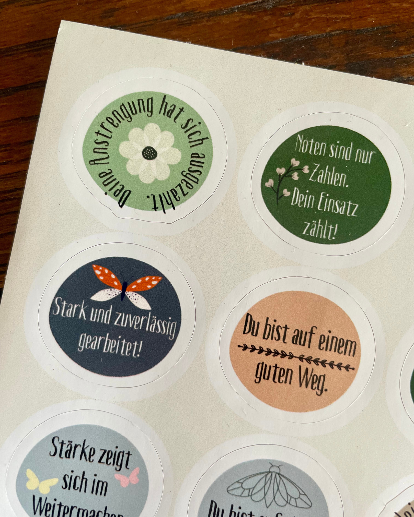 Growth Mindset Korrektur Sticker