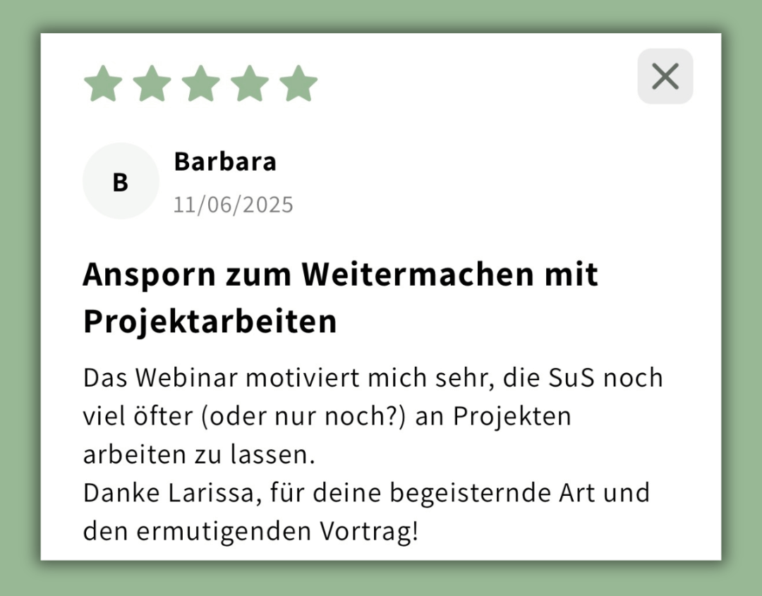 Lebensort Schule Testimonial