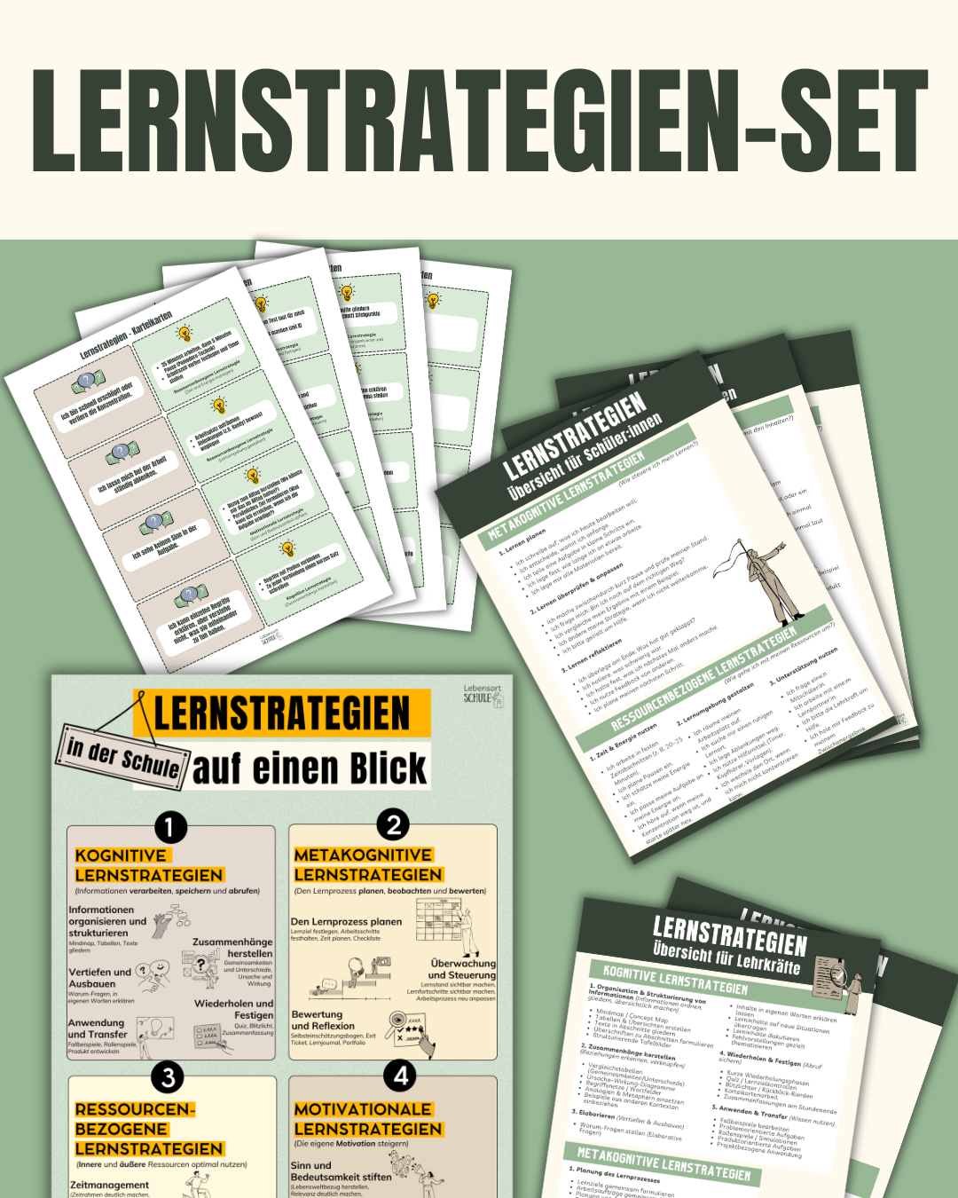 Durchstarter Paket Projektlernen Lernstrategien-Set
