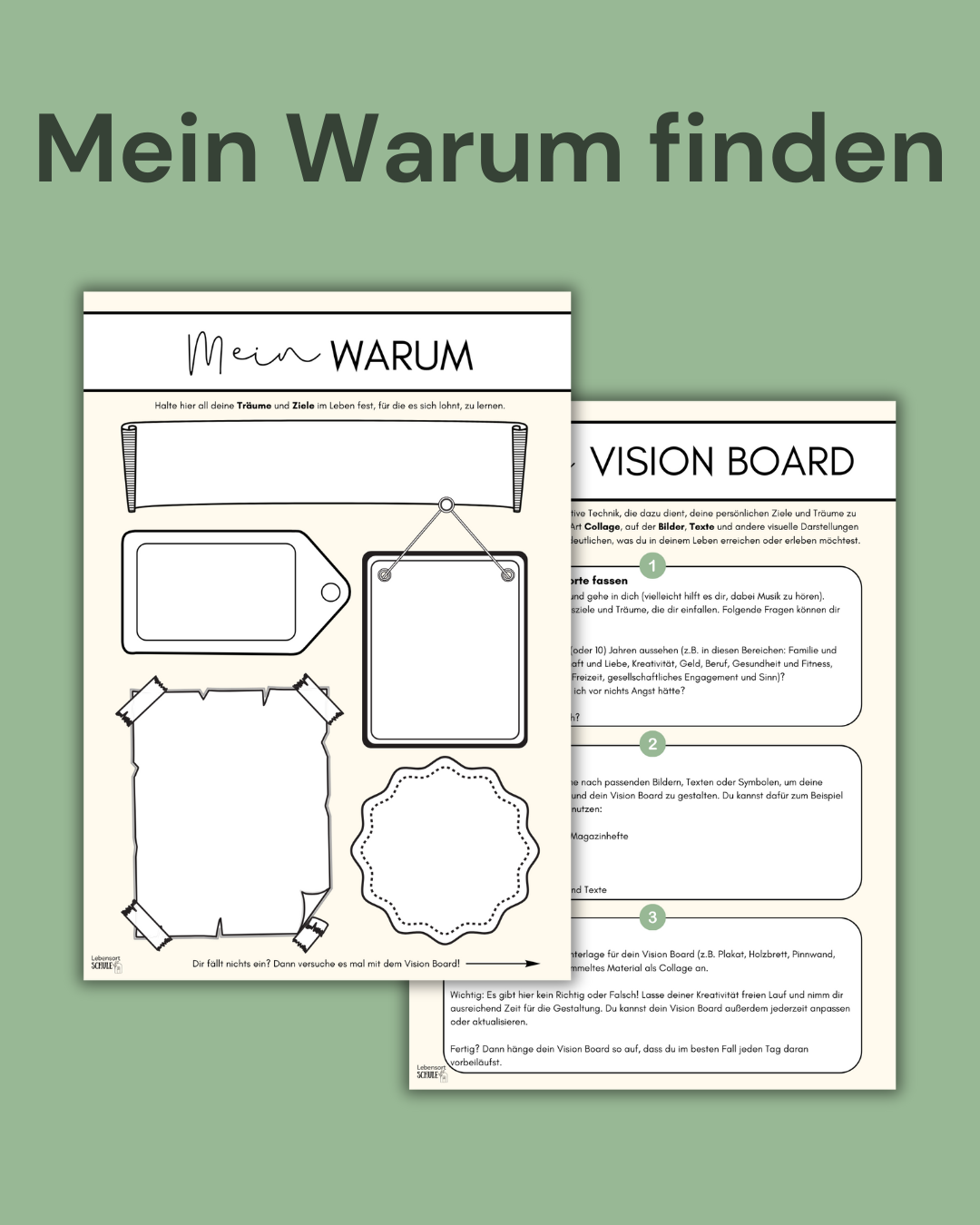 Lernposter: Das Beste aus der Schule herausholen
