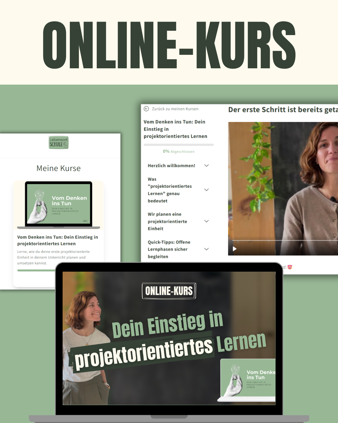 Durchstarter Paket Projektlernen Online-Kurs