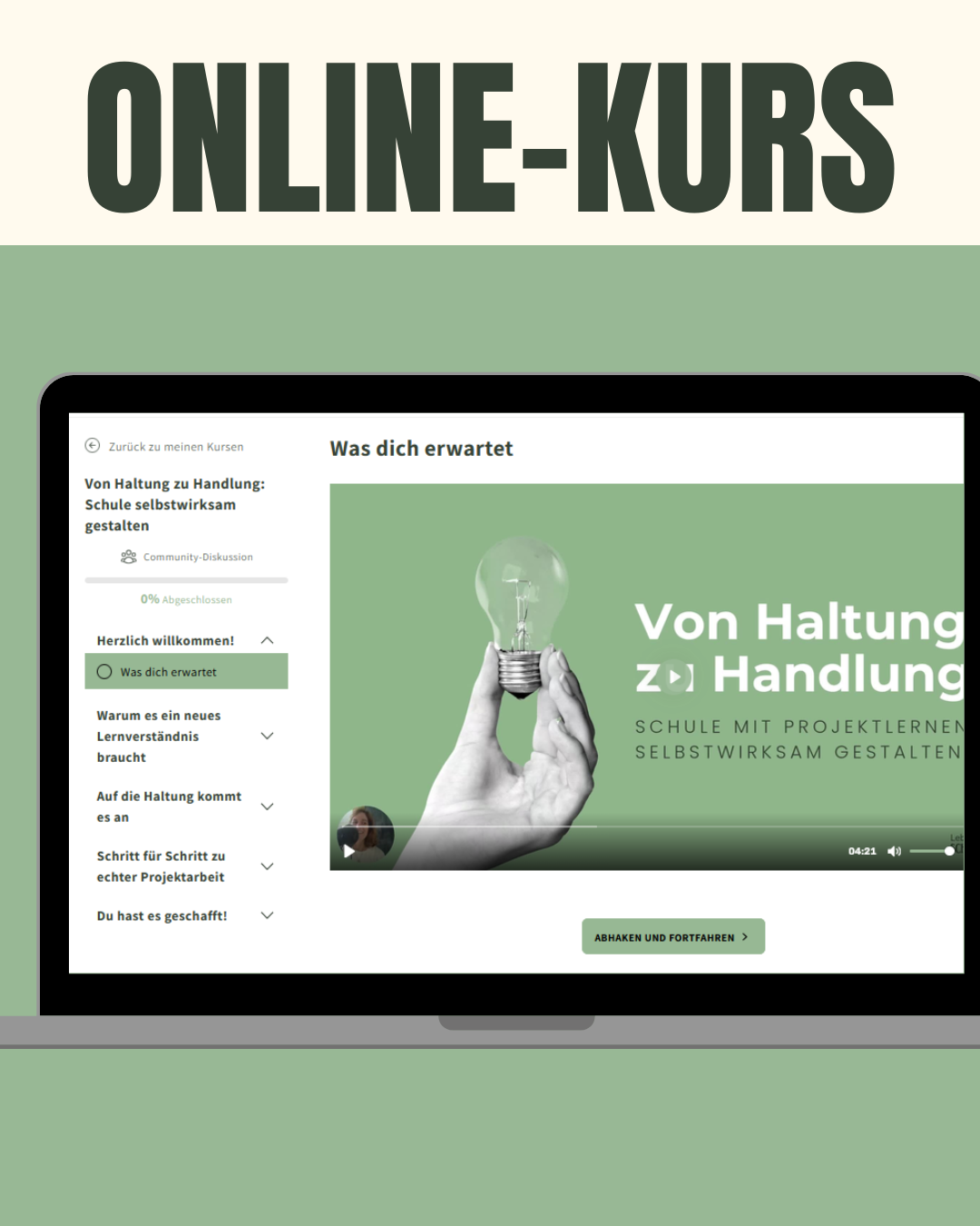 Von Haltung zu Handlung: Schule selbstwirksam gestalten