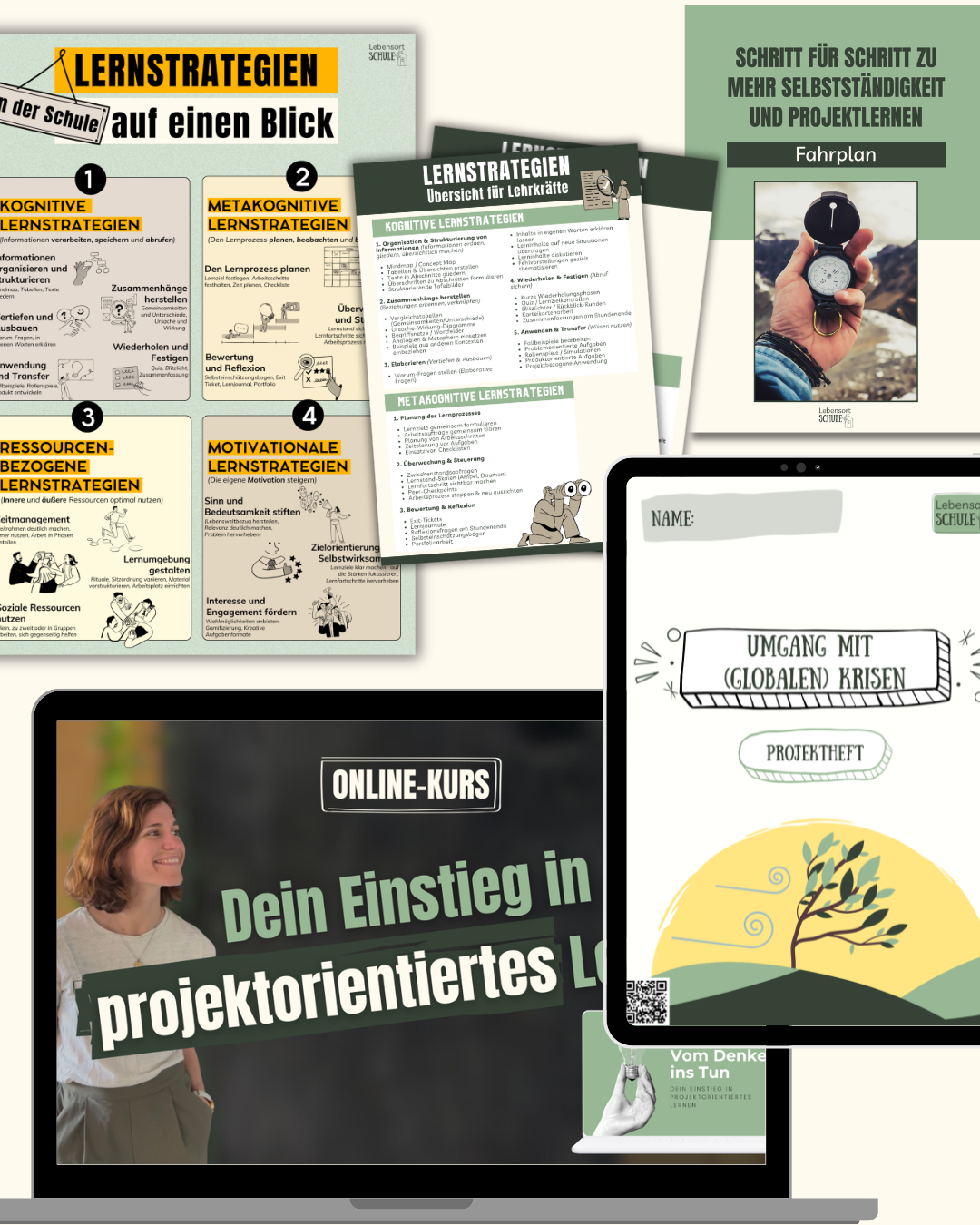 Durchstarter Paket Projektlernen Übersicht
