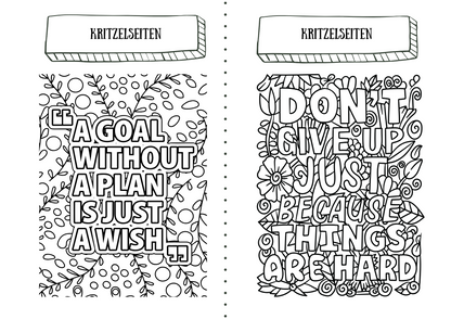 Handbuch zur Prüfungsvorbereitung - Kritzelseiten