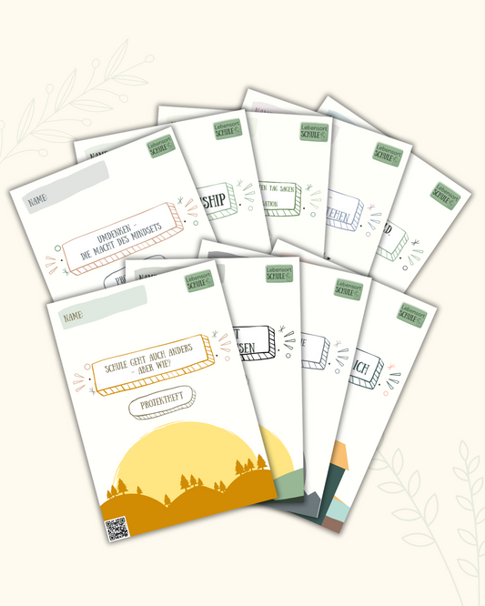 Komplettpaket Projekthefte (inklusive Vorlagenlink)