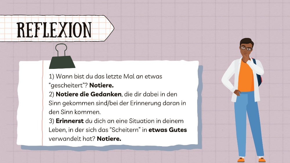 Vom Scheitern - Reflexion