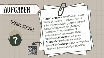 Jetzt bist du dran - Aufgaben
