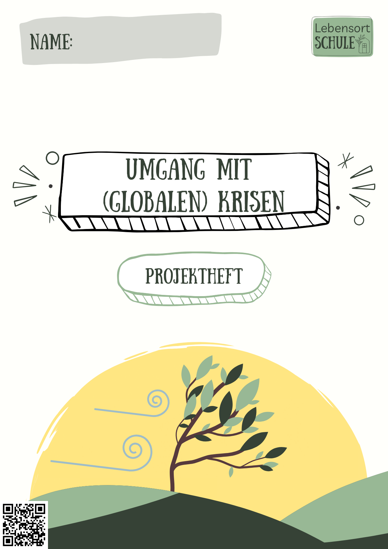 Umgang mit globalen Krisen - Deckblatt