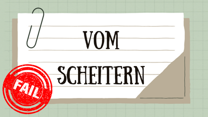 Vom Scheitern - Deckblatt